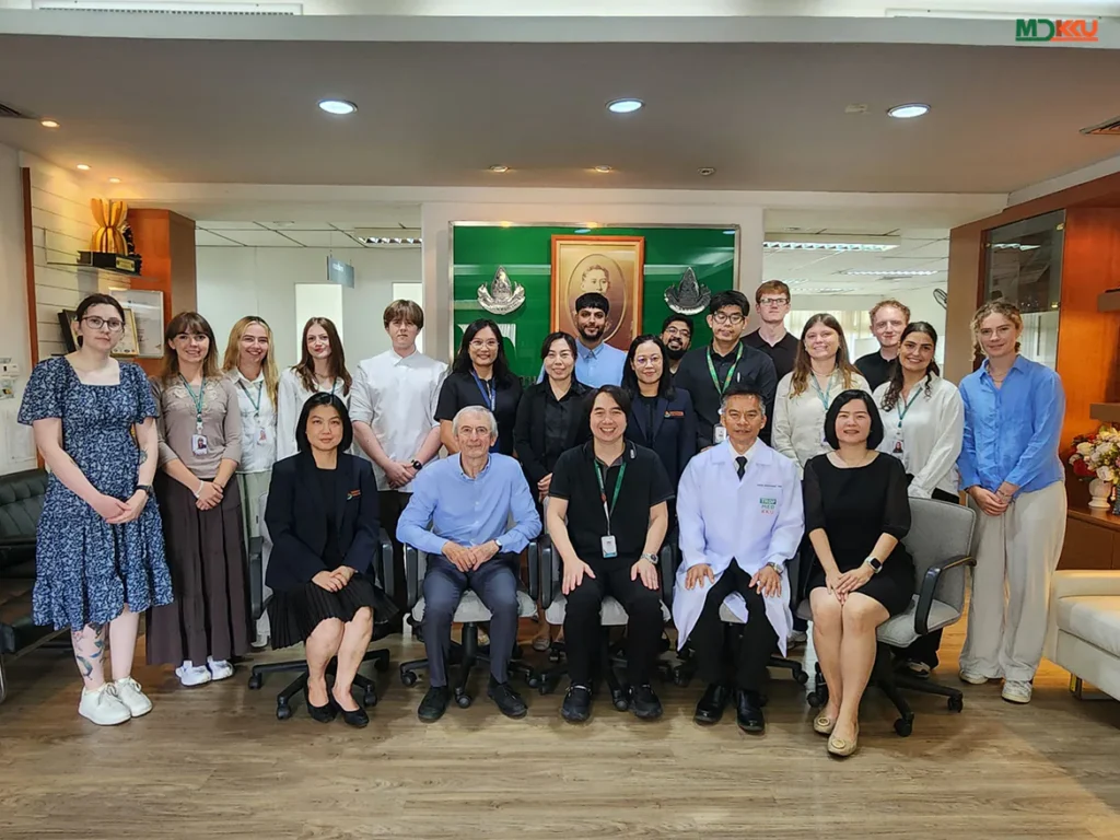 University of Liverpool ต่อยอดความร่วมมือกับ MDKKU กว่า 10 ปี มุ่งขยายงานวิจัยเวชศาสตร์เขตร้อนและการแลกเปลี่ยนนักศึกษา